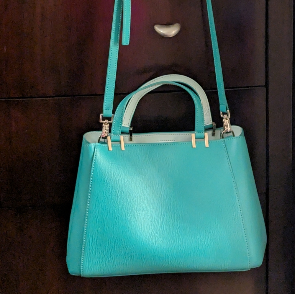 Kate Spade Teal Handbag - Picture 5 of 6